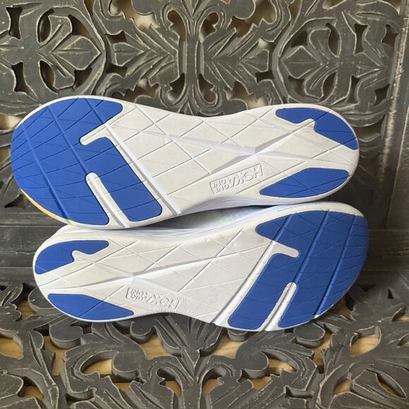 Hoka One One Rocket X White Multicolor Race Running Athletic Shoes Men's Size 13 - Picture 10 of 16